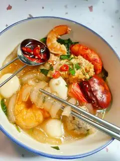 Bánh canh dai dai (phần 600gr) - 58.000 ₫ tại Bánh Canh Cua Dai Dai - Lê Thị Riêng