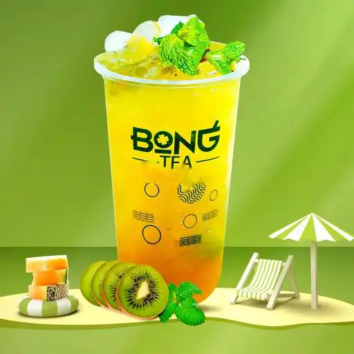 Lục Trà Kiwi Dưa Lưới (Ly Lớn 700ml) - 42.000 ₫ tại Trà Sữa BONG Tea - Trà Trái Cây & Nước Sâm Lục Vị - Tăng Nhơn Phú