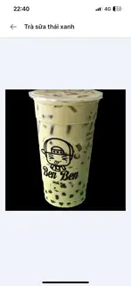 trà sữa thái xanh - 22.000 ₫ tại Trà Sữa Ben Ben - Lê Văn Lương