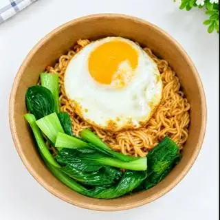 Hình ảnh Mì trộn Indomie trứng ốp la