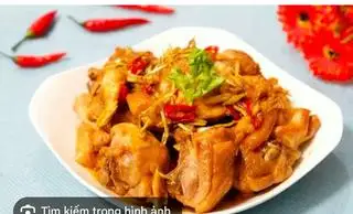GÀ KHO SẢ - 59.000 ₫ tại Vựa Cơm Sài Gòn - Điện Biên Phủ