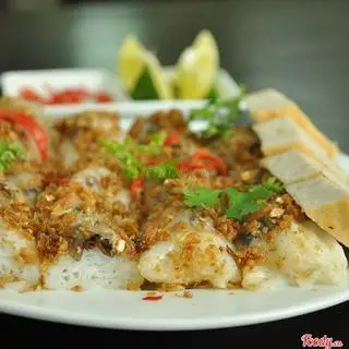 Hình ảnh Bánh Cuốn Nhân Thịt Chả Rán