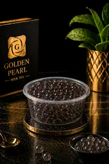 Trân châu đen vị caramel - 14.000 ₫ tại Golden Pearl - Milk Tea - Phú Mỹ