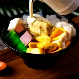 Hình ảnh Hoa quả dầm sầu riêng