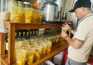 Hình ảnh trà hoa quả