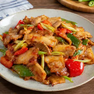 Hình ảnh Thịt heo xào chua ngọt+com