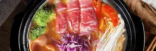 Hình ảnh Mì cay kim chi ba chỉ bò