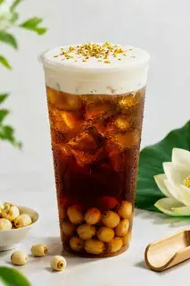 Hình ảnh Trà olong sen vàng