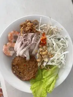 Bún mắm nêm thịt luộc - chả - tôm - 55.000 ₫ tại Bánh Canh Chả Cá, Gỏi Cuốn & Bún Mắm Nêm - Đường Số 10