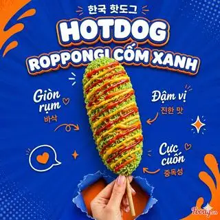 Hình ảnh [NEW] Hotdog Roppongi Cốm Giòn Nổ