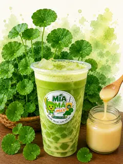 Rau má sữa - 21.000 ₫ tại Nước Mía & Rau Má Mix - Lê Hoàng Phái