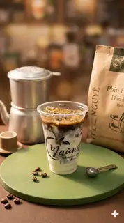 Hình ảnh Sữa chua hy lạp cafe