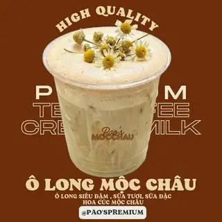 Ô Long Mộc Châu - 33.000 ₫ tại Nhà Pao's - Trà Sữa Ô Long Đậm Vị - Cách Mạng Tháng 8
