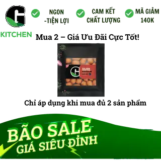 Hình ảnh Combo 02 xúc xích Cocktail G Kitchen 200g