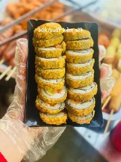 Hình ảnh kimpap chiên