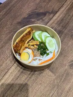 Cơm tấm chay Long Xuyên (trứng gà CN) - 50.000 ₫ tại Bếp Chay Phạm Hồng Phước - Cách Mạng Tháng Tám