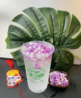 Hình ảnh Nước dừa trân châu dừa