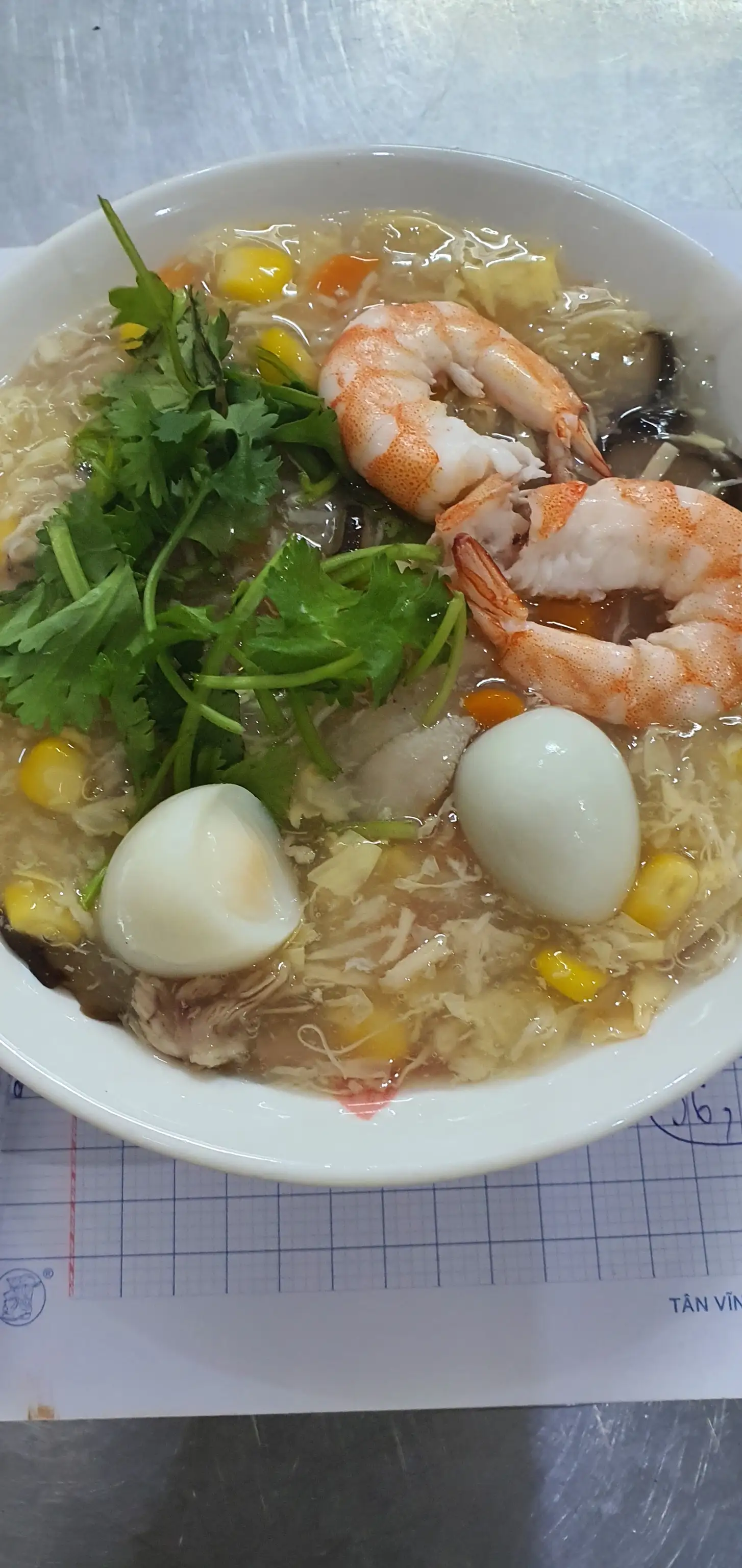 Hình ảnh Súp Cua Lớn (Tôm)