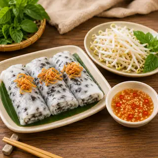 Hình ảnh Bánh Cuốn Chay Mộc Nhĩ Healthy
