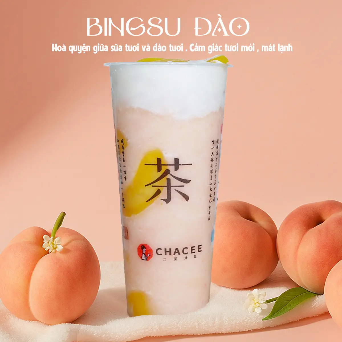 BINGSU ĐÀO - 62.000 ₫ tại CHACEE - Đông Tây 1