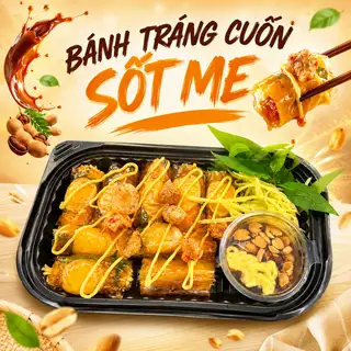 Bánh Tráng Cuốn - Sốt Me - 35.000 ₫ tại Bánh Tráng Trộn - Trà Tắc Xí Muội - Trịnh Đình Trọng
