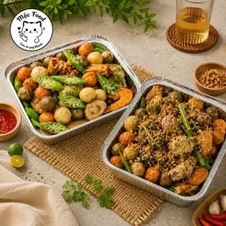 Combo Cá Viên Chiên Phần Lớn Sốt Mắm Tỏi - 181.000 ₫ tại Cá Viên Chiên & Đồ Ăn Vặt Mộc Food - Cách Mạng Tháng 8