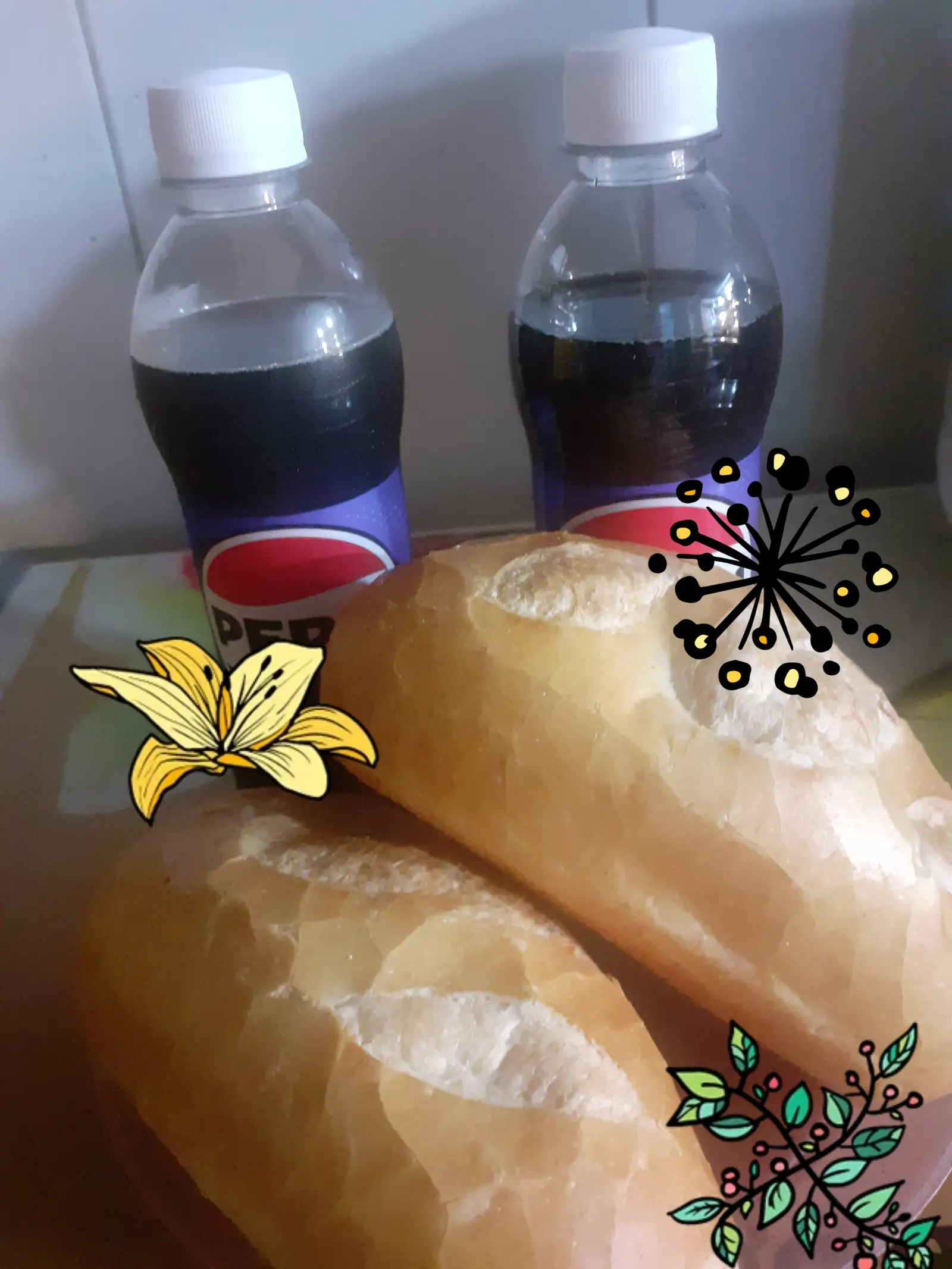 Hình ảnh Combo 15 .1bánh mì thịt chả +1bánh mì 2trứng +2pepsi 390ướp lạnh