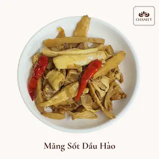 Măng Sốt Dầu Hào - 28.500 ₫ tại Cơm Chay Chánh Ý - Phạm Văn Chí