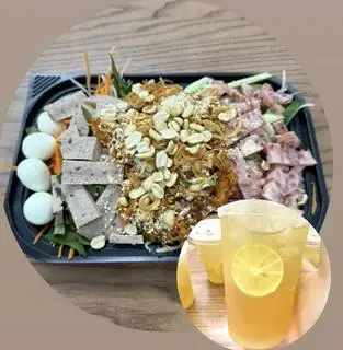 Hình ảnh Combo 1 tré trộn to + 1 nước