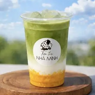 Hình ảnh Matcha Latte Xoài 500ml