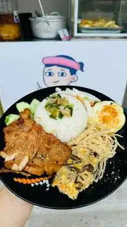 Hình ảnh Cơm tấm sườn - trứng