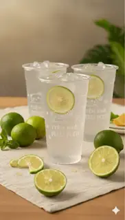 Hình ảnh Combo 3 nước chanh tươi L (700ml)