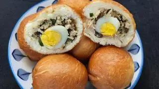 Hình ảnh 2 Bánh Bao Chiên 1 Trứng