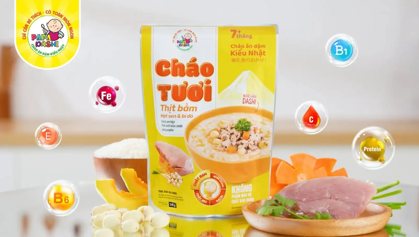 Hình ảnh cháo tươi thịt bằm