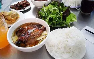 Hình ảnh combo bún chả tình yêu