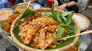 Hình ảnh Bánh Tráng tỏi phi