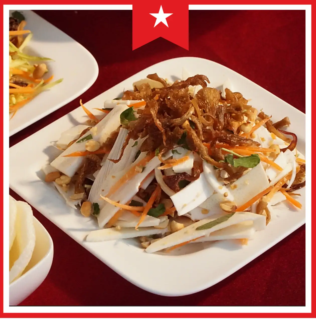 Gỏi củ hũ dừa chay - Tossed palm heart with vegetable - 60.000 ₫ tại Nhà Hàng Chay An Duyên - Nguyễn Tri Phương