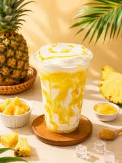 Hình ảnh Latte Dứa Kem Muối Signature