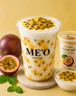 Yaourt Chanh Dây - 37.000 ₫ tại ME’O - Cà Phê, Latte & Trà - Phan Văn Hân