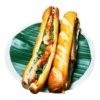 Hình ảnh Bánh mì que nem nướng