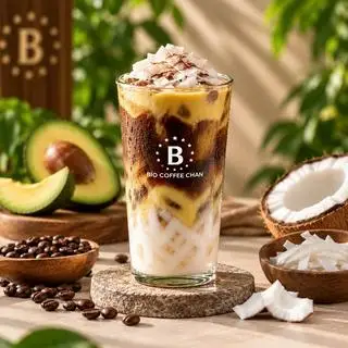 Hình ảnh Cà Phê Bơ Già Dừa Non
