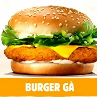 Buger Gà - 28.000 ₫ tại Hoàng Kim - Humberger & Gà Rán - Hưng Phú