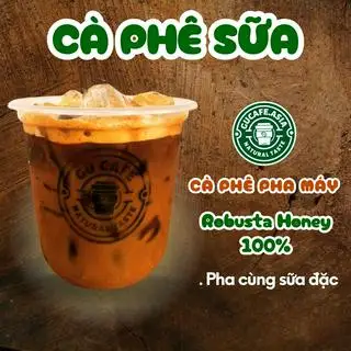 Gucafe - Cà phê sữa đá - Cà phê pha máy - Condensed Milk Coffee (Size S- 360ml) - 36.000 ₫ tại GUCAFE - Lan Toả Cà Phê Việt - Huỳnh Tấn Phát