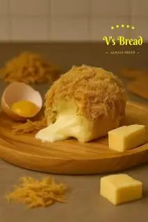 Bánh mì chà bông phô mai tan chảy - 29.000 ₫ tại V's Bread - Bánh Kem & Bánh Mì - Trường Chinh