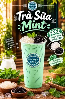 Hình ảnh Trà Sữa Bạc Hà