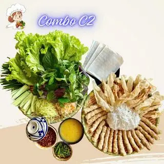 C2. Mẹt Nem 2 Người "Kèm Bún" - 175.000 ₫ tại Nem Nướng Nha Trang Cô Út - Hoàng Sa