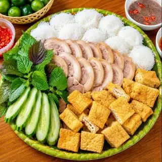 Hình ảnh Bún - Đậu - Cốm - Thịt