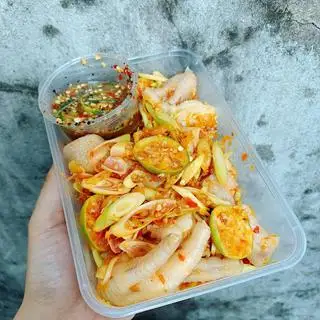 Hình ảnh Chân gà sốt sả tắc 400gr