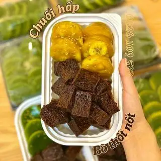 Hình ảnh Bánh Mix Chuối + Bánh Bò thốt nốt 