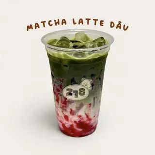 Hình ảnh Matcha Latte Dâu